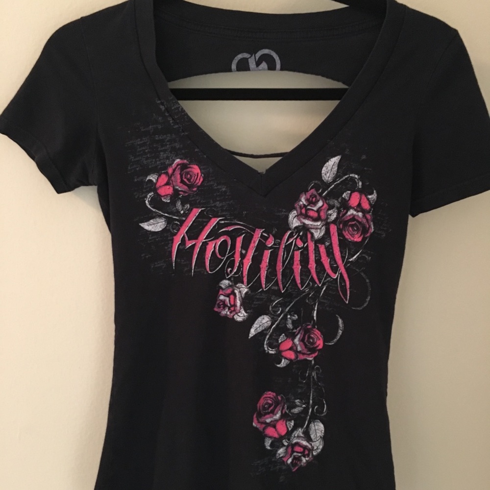 Hostility Rose T-Shirt